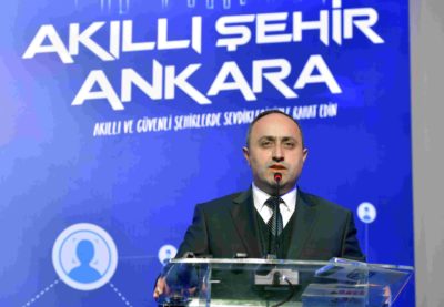 Ankara Büyükşehir Belediyesi Genel Sekreter Yardımcısı Erdoğan Kurtoğlu imza töreninde konuştu.