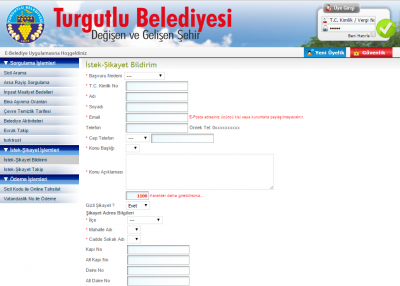 Turgutlu e-belediye